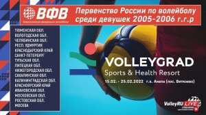 Площадка №2. Первенство России среди девушек 2005-2006 г. р. / Финал / Анапа