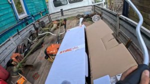 Зачем я купил Stihl FS 250 ? Распаковка#husqvarna #stihl