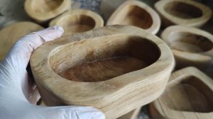 Деревянные подсвечники / Колеровка, обработка дерева /