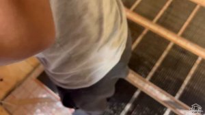 Инфракрасный теплый пол для дачного дома | Укладка лам