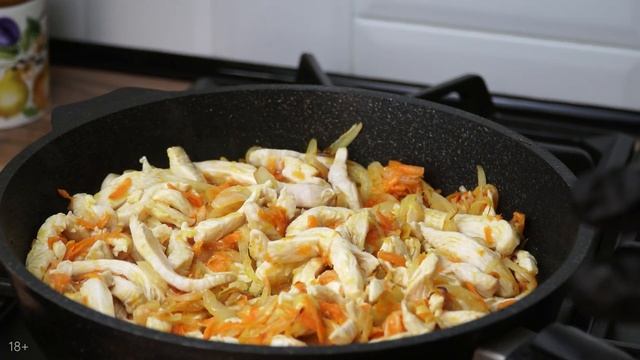 Фунчоза с овощами и курицей за 20 минут: ужин без хлопот смотреть онлайн