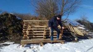 Пчеловодство Советское, пасека зимой, как зимуют пчёл?