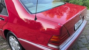 когда помыл свой Любимый W140