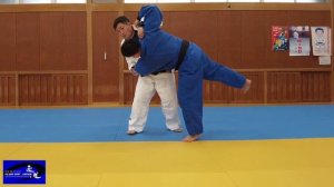 Easy judo throw in kenka yotsu. Maruyama style super Uchi mata. (1)