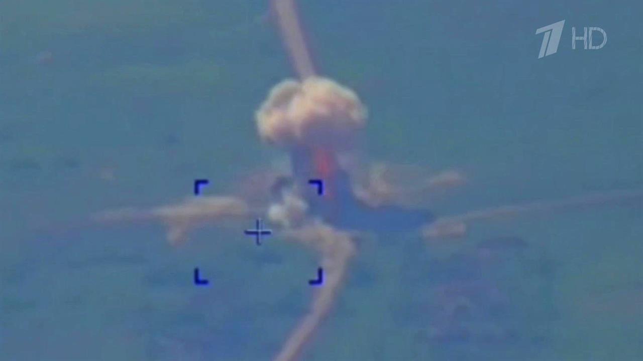 Уничтожены вражеская пусковая установка и кабина управления ЗРК С-300