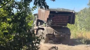 Расчет РСЗО «Торнадо-Г» уничтожил технику и живую силу ВСУ в зоне СВО