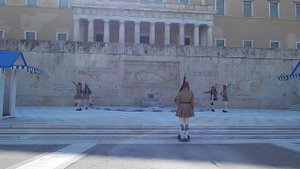 Смена караула у Парламента!Афины.