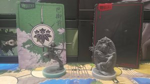 Битва героев Unmatched Томоэ Годзэн VS Кровавая Мэри.