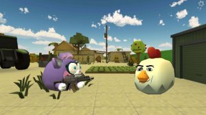 Обычный мой день в ChickenGun 3