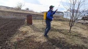 Опрыскиватель садовый Huter SP-12МР / распылитель аккумуля