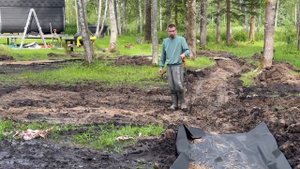 Дорожки из отсева на болотистом участке. Никакой спец?