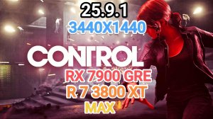 Control v.1.30 QHD+/MAX/RT Medium - RX 7900 GRE/R 7 3800 XT