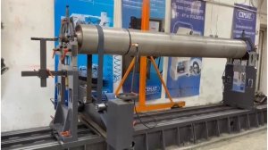 Балансировка вала с полиграфического производства на стенде Cimat CMT-1500 H2PW