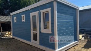 ГОТОВАЯ ПЕРЕВОЗНАЯ БАНЯ В СКАНДИНАВСКОМ СТИЛЕ ПОД КЛЮЧ | ГОТОВЫЕ БАНИ