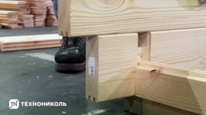 Сборка садового дома из мини-бруса