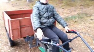 Мотоблок HUTER mk-7000p NIG FOOT