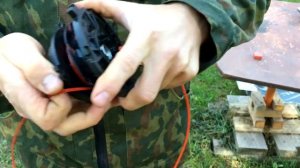 Как поменять леску на триммере | Замена лески в тримме?