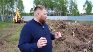 РАСЧИСТКА УЧАСТКА под СТРОИТЕЛЬСТВО ДОМА. Корчевание