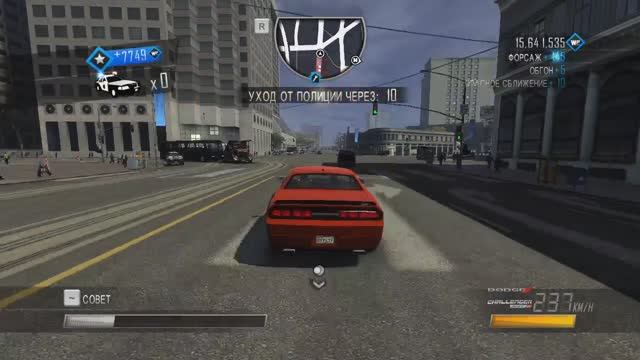 Driver San Francisco Dodge Challenger srt8 братан из мафии в драйвер сан франциско,