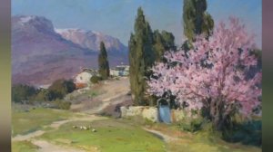 Тополь,гранат и кипарис