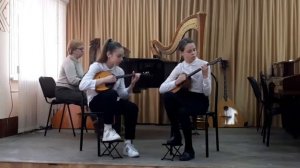 Дуэт домр - Котенко Анастасия, Косьмина Лилия