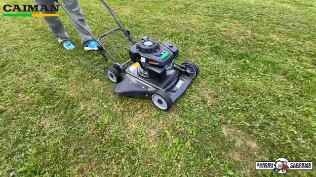 Газонокосилка бензиновая Caiman Fasto SD 55CP c боковым выброс? смотреть онлайн