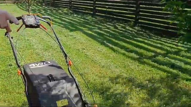 Работа газонокосилки бензиновой ZimAni LC353AWD. Когда решил смотреть онлайн