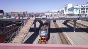 ЭП2ДМ-0244 сообщением Новосибирск-Главный-Тогучин