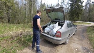 Добываем землю в теплицу. Жизнь на даче