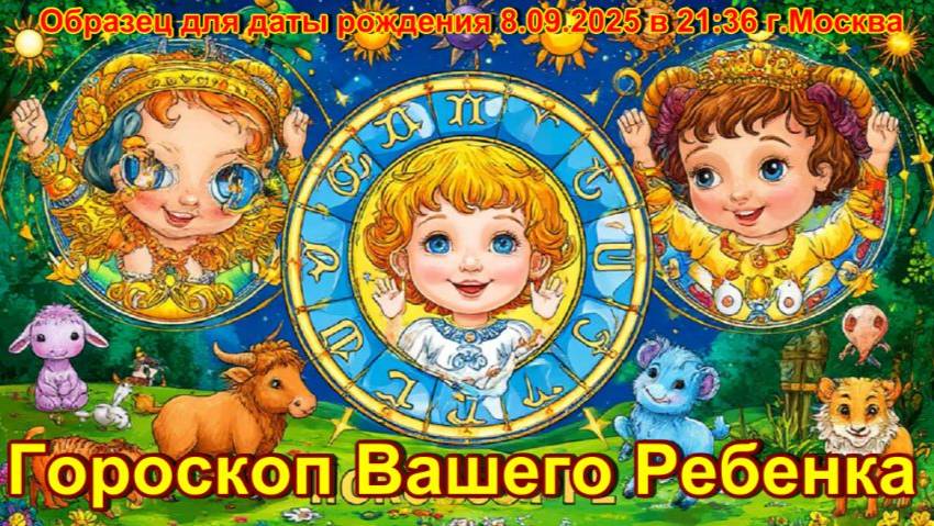 Гороскоп Вашего ребенка