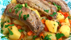 Знаю, как приготовить ПРОСТОЕ блюдо еще вкуснее. Изумительные РЕБРЫШКИ с КАРТОШКОЙ в казане