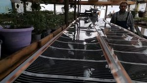 Расстилаем Инфракрасную плёнку для теплых стеллажей ?