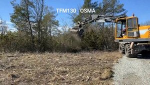 🔵 TFM Мощный лесной мульчер @osmaforestryequipment на экскаваторы 14-20тн