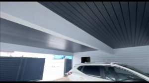 Современный навес/ Обзор стильного навеса для машины/