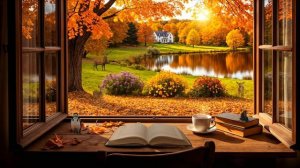 Осеннее настроение — Пение птиц, звук ветра и реки. Идеальный фон для чтения и медитации