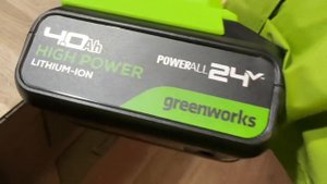 Цепная мини пила аккумуляторная Greenworks CSG4450, 24V, 15см,6дюй
