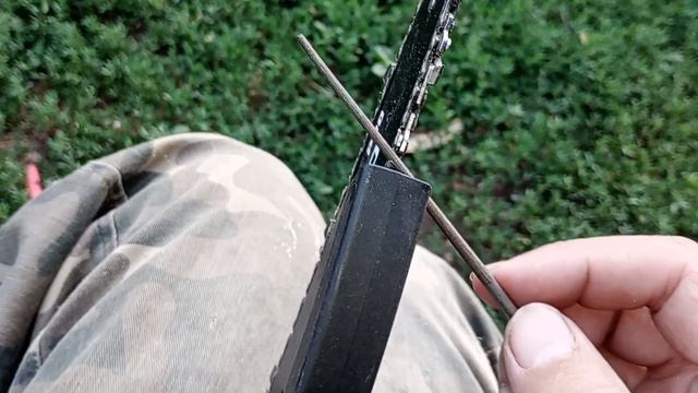 Как заточить цепь мини пилы смотреть онлайн