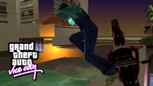 Провалился под карту в ГТА Вайс Сити