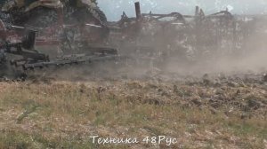 CAT Challenger MT865 - мощный гусеничный жёлтый. В работе с 18-мет