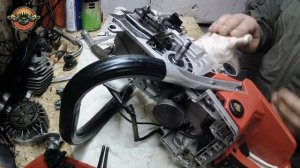 Бензопила троїть і глохне? Міняємо сальники Goodluck і від