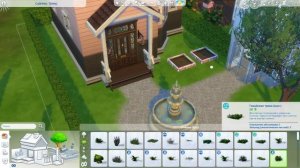 Строю сад и дом по игре Lily's Garden | Sims 4| NoCC | SpeedBuilding |