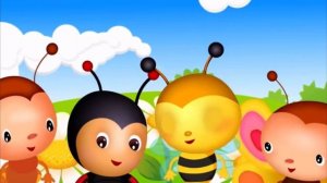 Пчелка ЖУ ЖУ ЖУ , мульт-песенка,видео для детей 👶