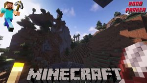 Лонгплей в Майнкрафт - Стартовая база в Скалистой пещере