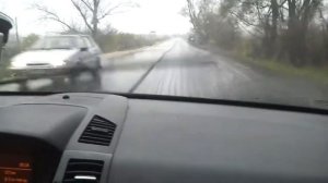 Асфальтоукладочные работы в ливень