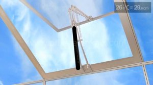 Автоматический открыватель форточек в теплице Univent, Д?