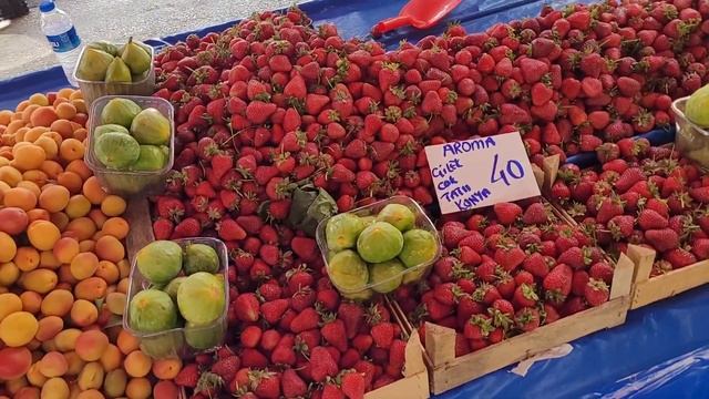 Турция Фруктовый рынок в Аланье Цены🤔 смотреть онлайн