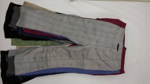 39010 Брюки штаны женские бренд, 1пак, 529, секонд (cream) оптом