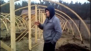 Делаем каркас деревянной теплицы