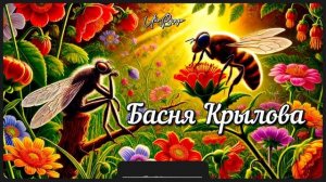 Муха и пчела | Басня Крылова