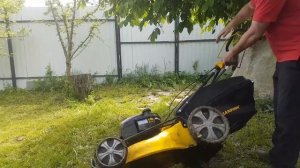 Газонокосилка Champion. Повредил нож. Как решить проблему